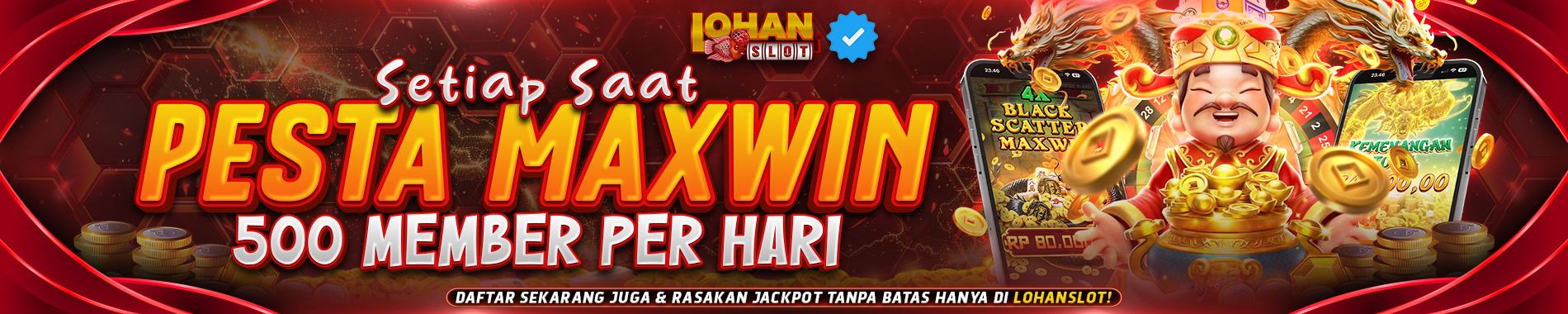 Lohanslot - Pesta Maxwin Setiap Hari
